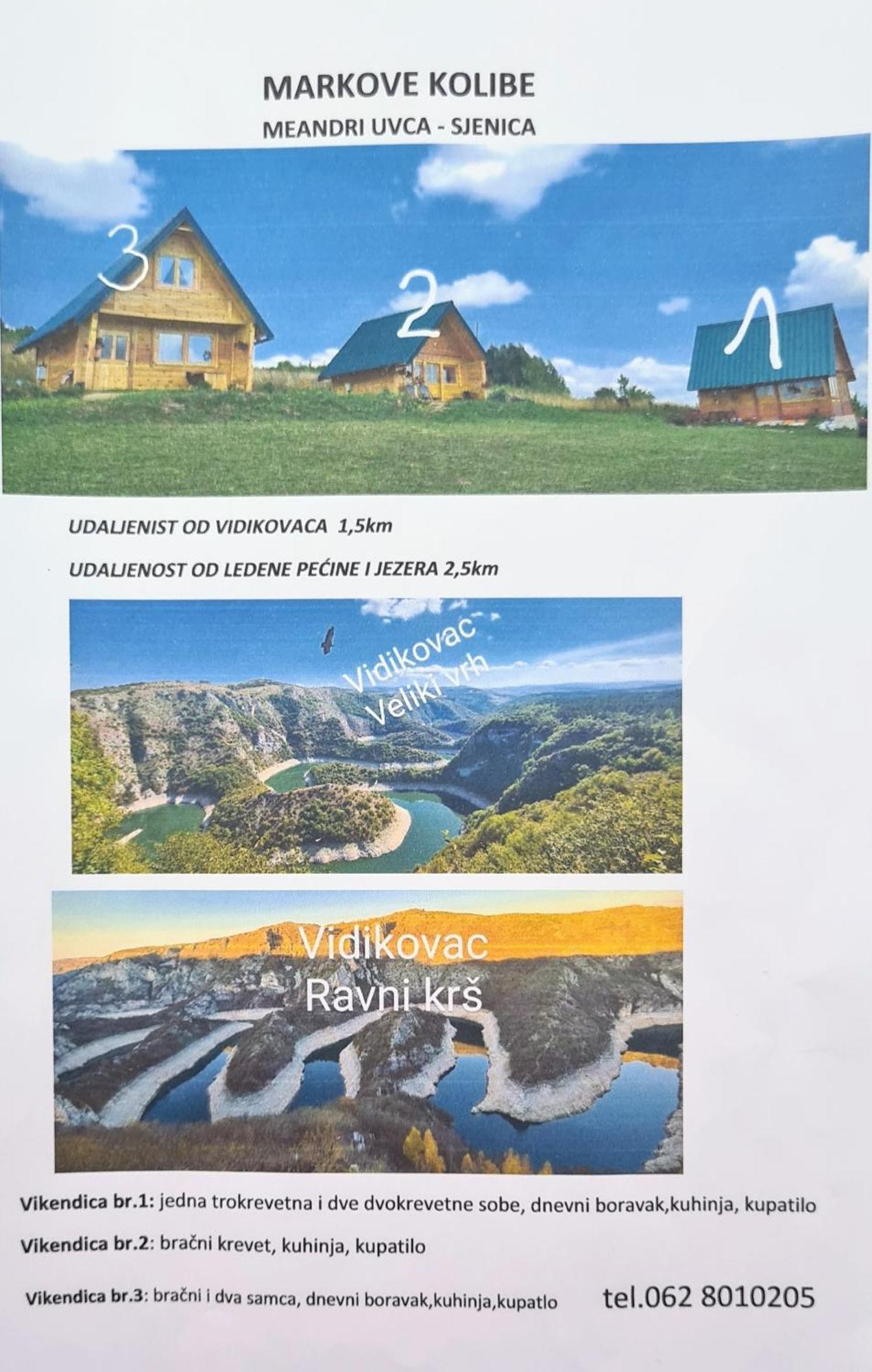Markove Kolibe 3, Uvac Sjenica Pokój zdjęcie